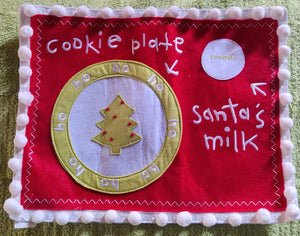 Cookie Plate / Santa's Milk Place Mat