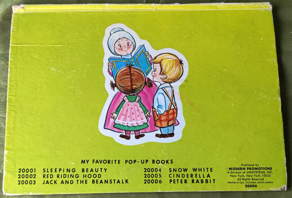 Peter Rabbit My Favorite Pop Up Book Classic Storybook Kids Easter Spring Reading