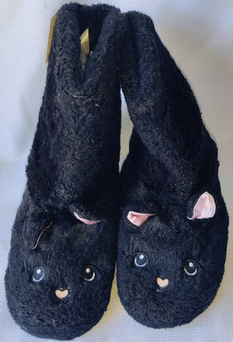 Size 4-4.5 Girls H&M Black Cat Boots