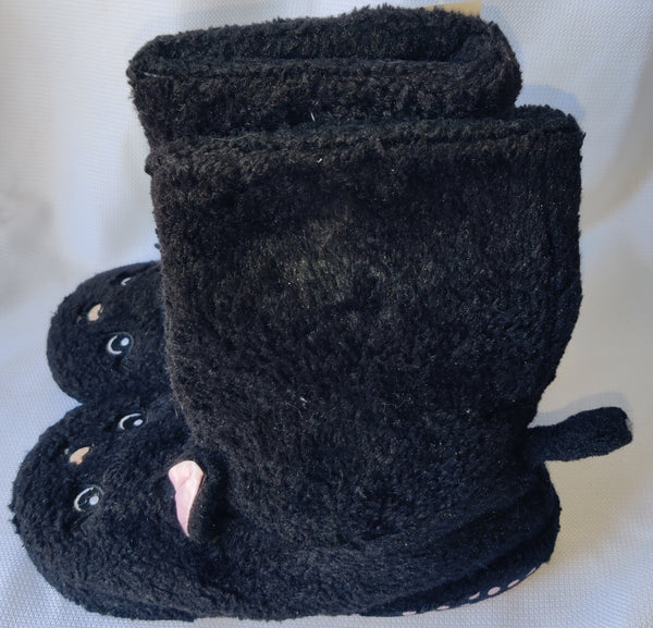 Size 4-4.5 Girls H&M Black Cat Boots