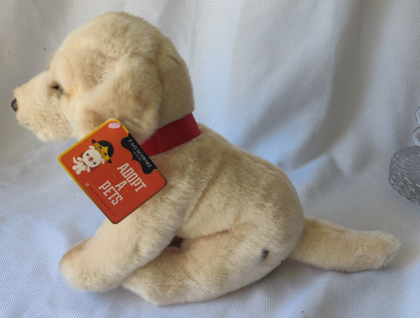 FAO Schwarz 10" Adopt A Pets Golden Labrador Dog Plush