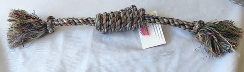 GREENBRIER KENNEL CLUB Multicolor Braided Dog Tug-a-War Toy