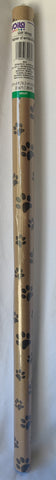 Brand New VOLIA Paw Print Continuous Wrapping Paper Roll