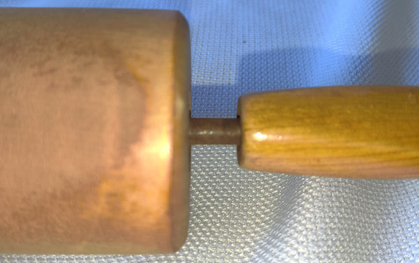 Vintage 17 1/2" Wood Rolling Pin