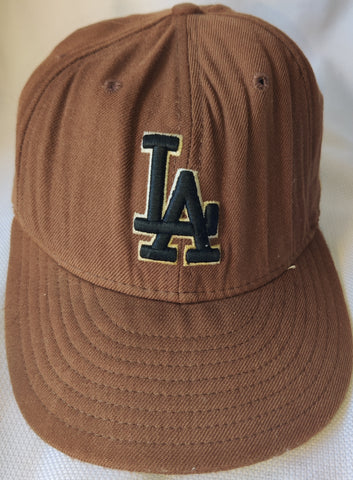 MLB Genuine Merchandise Brown LA Dodgers Baseball Cap Hat