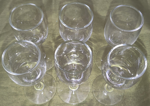 6-Count Vintage 1.5 Ounce Petite Liquor Glasses