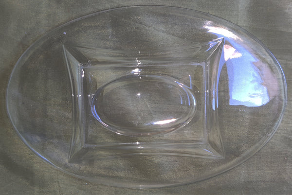 Clear Glass Soap Dish / Trinket Tray