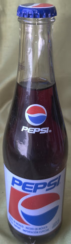 12 oz Unopened Special Import Mexico PEPSI Soda Bottle