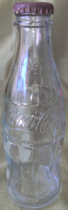 Vintage 7 oz Clear Glass Trademark COCA~COLA Bottle