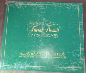 Trivial Pursuit Game All Star Sports Edition