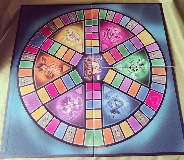 Trivial Pursuit DVD Pop Cultural Board Game By PARKER BROS.