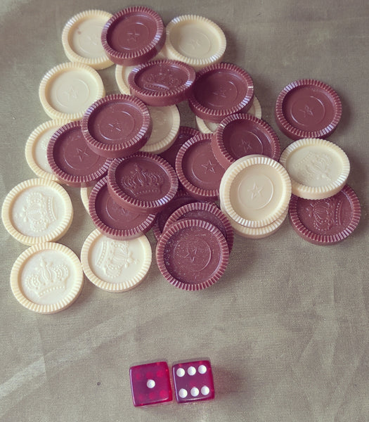 Vintage 1974 WHITMAN Backgammon Game Board