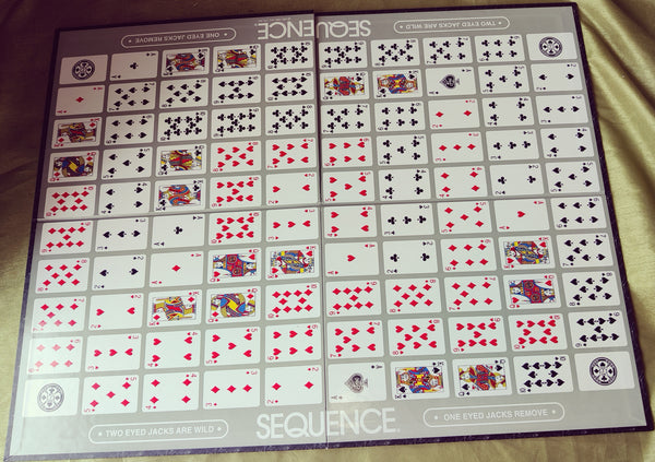 SEQUENCE Board Game  ~ An Exciting Game of Strategy by Jax