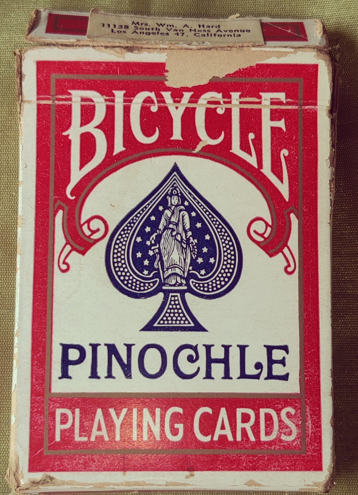 Vintage 1963 BICYCLE Full Set Pinochle Playing  Cards