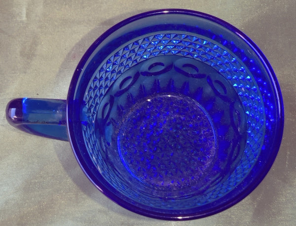 Vintage Sapphire Blue Singular Coffee / Tea Mug