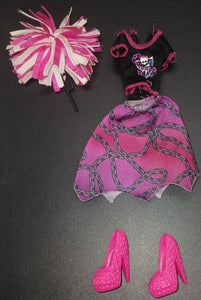 Monster High Spectra Fearleading Scream Fashion Pack Outfit