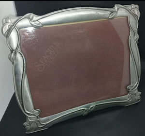 Vintage 1990's SEAGULL PEWTER 9 x 11 Etain Zinn Picture Frame