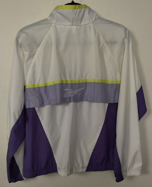 Medium REEBOK Men's Vintage Purple & White Jogging Suit