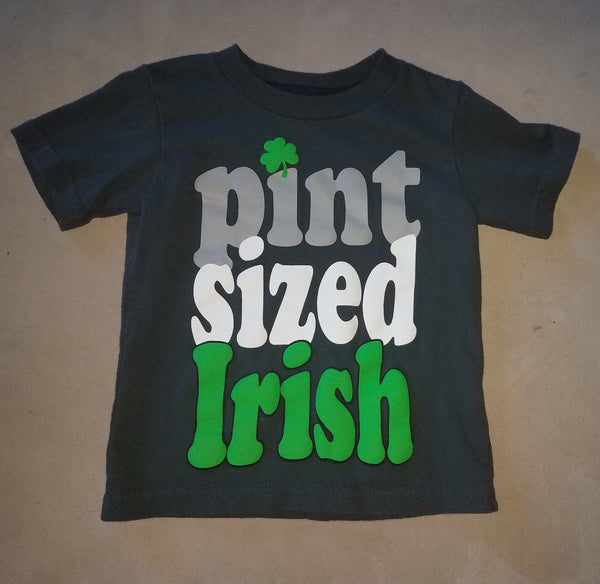 Infant/Toddler 18 Mo "Pint Sized Irish" St. Patrick's Day T-Shirt