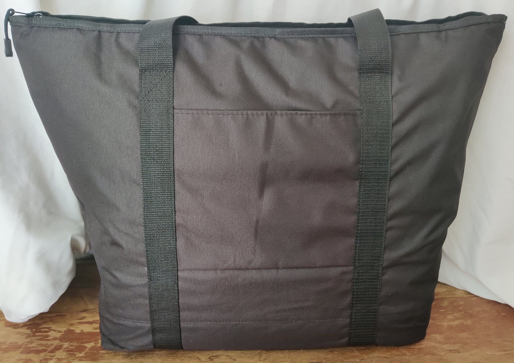 Brand New Black Extra Large Nylon Tote Cooler Bag