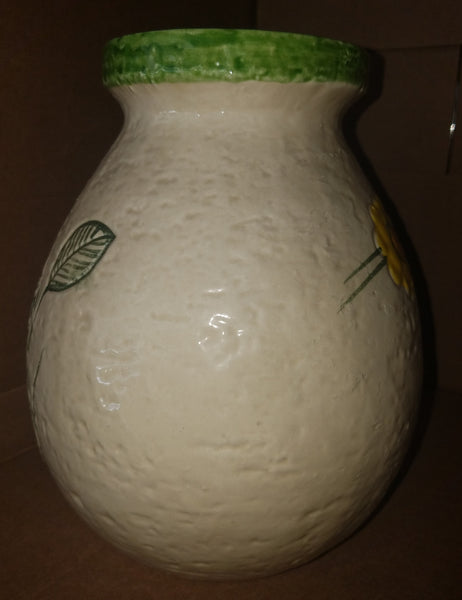 Vintage Rosenthal Netter Collectible Floral Pottery Vase
