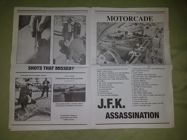 20-Pg JFK Assasination Historical Guide Newspaper