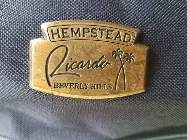 Hempstead Ricardo Beverly Hills Dark Blue Luggage Bag
