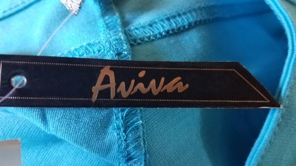 Brand New AVIVA Jrs Size 11 Aqua Stretch Jeans Pants