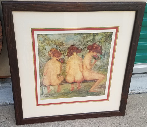 Barbara A. Wood Signed Limited Edition # 131/450 Touches Framed Picture