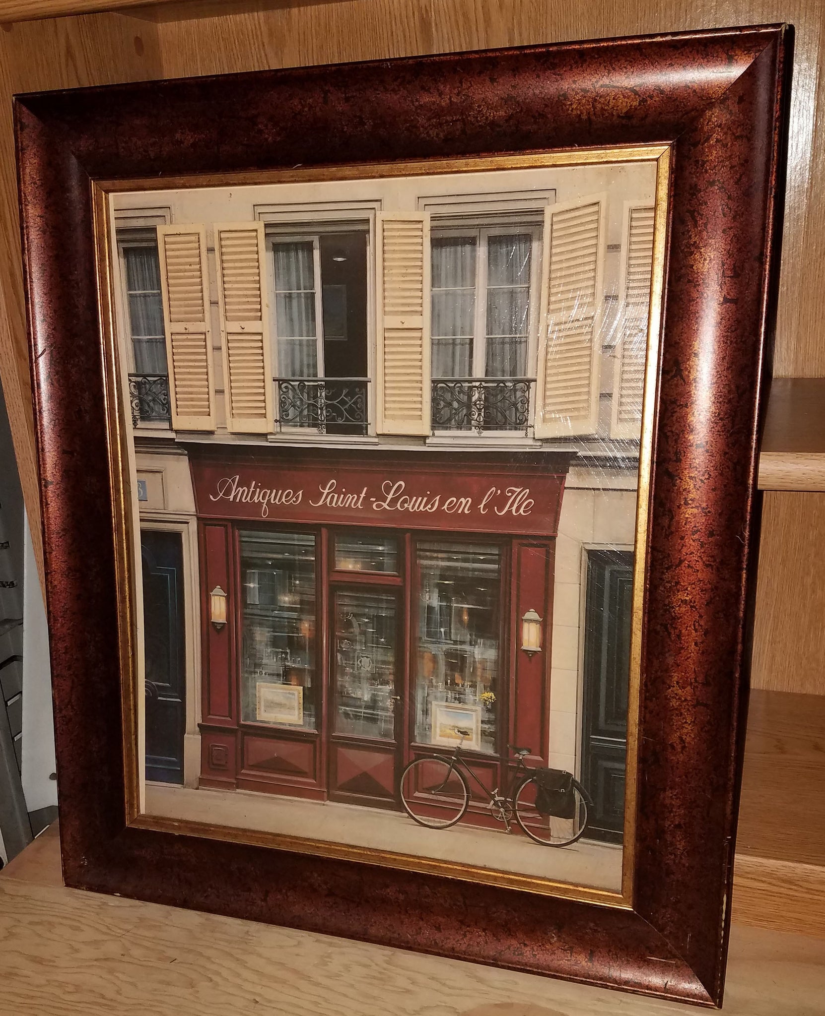 Antique Saint Louis en l'le Framed Print Picture