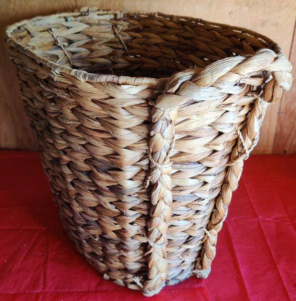 ORGANIZING ESSENTIALS Large Havana Weave Storage Basket (READ DETAILS)