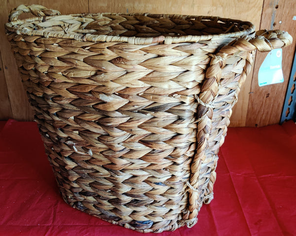 ORGANIZING ESSENTIALS Large Havana Weave Storage Basket (READ DETAILS)