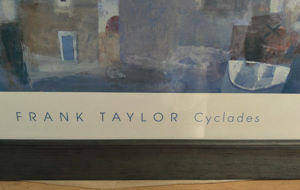 Frank Taylor Cyclades (Greek Island) Framed Picture