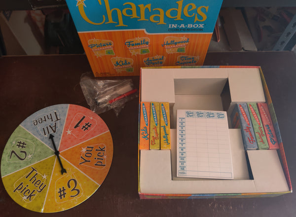 Board Game - Family Charades - 6 Games in One Box