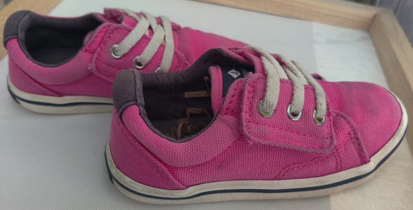 Girls Kids / Children's 7M Pink Sperry Striper II A/C Top Sider Shoes