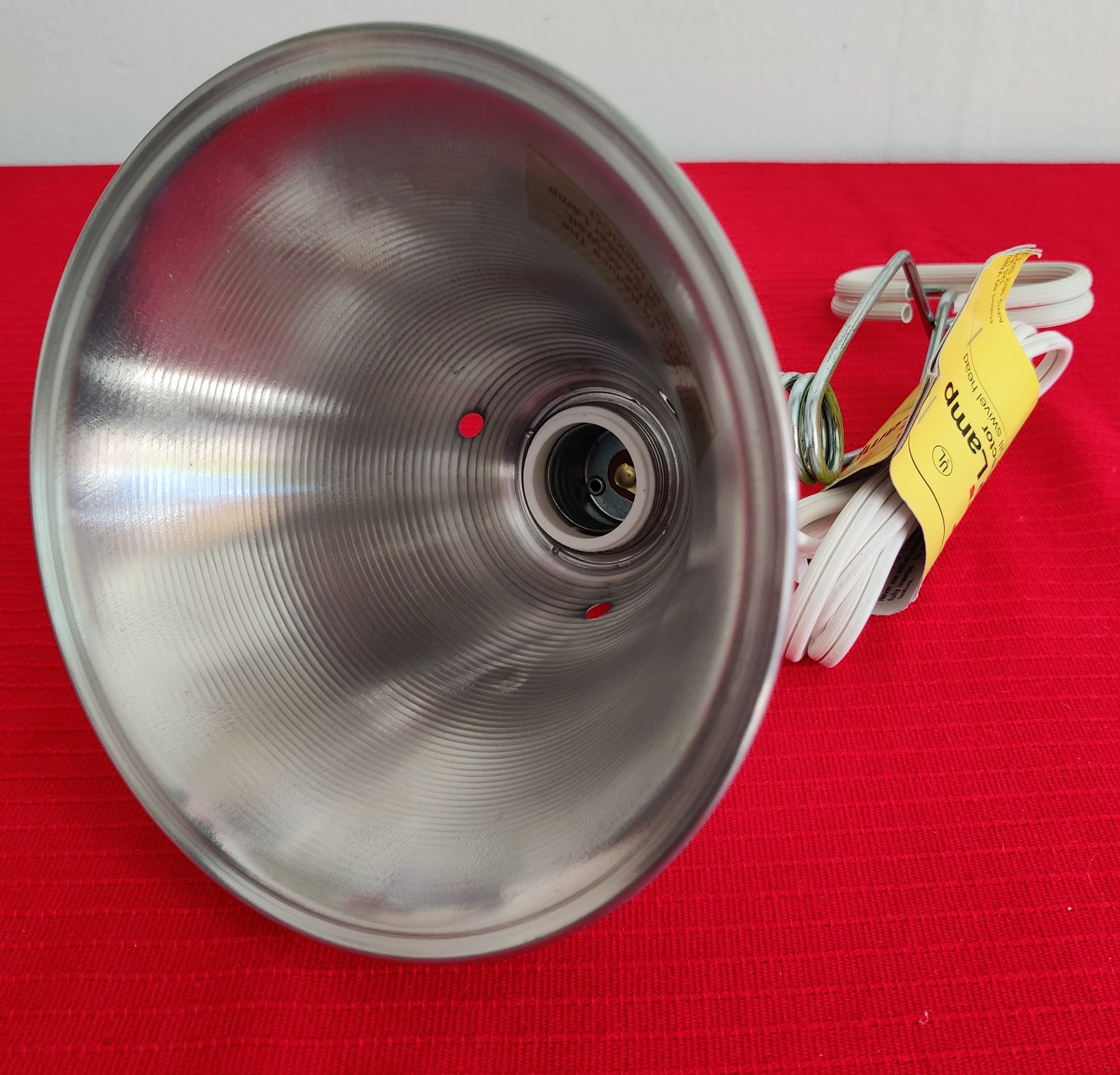 New Woods 6' Clamp Lamp w/ 5 1/2" Reflector