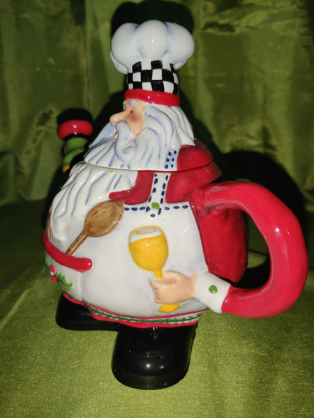 Jolly Santa Tea Pot