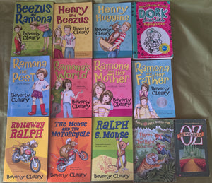 Lot of 13 Children's Books (10 Beverly Cleary & 3 Others)