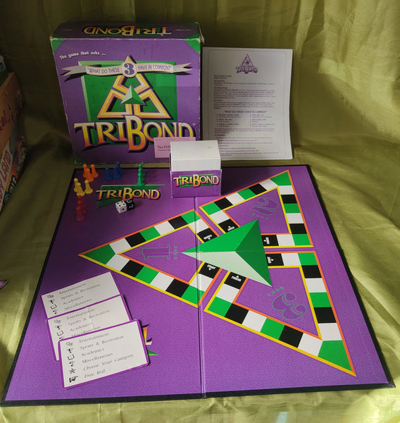 Vintage TriBond Board Game