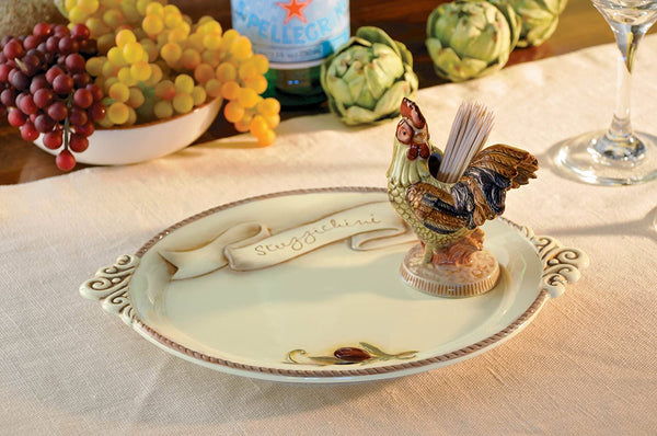 Brand New Grasslands Road Cucina Thanksgiving Appetizer Tray w/ Pick Holder