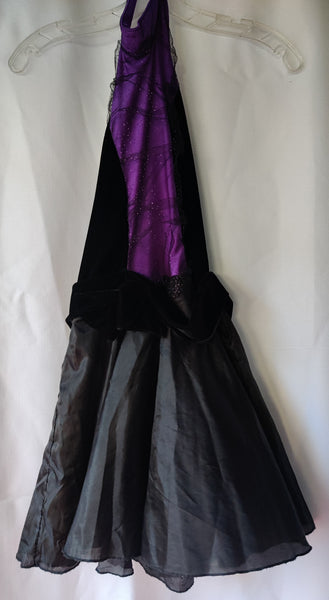 Girls Large / 10 PRINCESS PARADISE Purple & Black Costume Dress