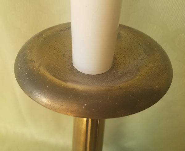 Sta-Tite Vintage Brass Large Footed Table Lamp