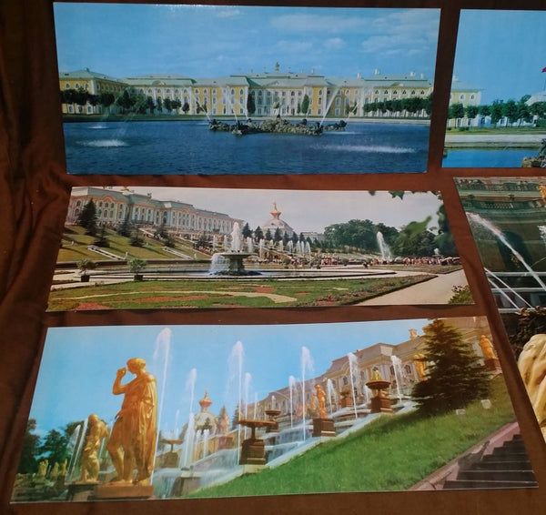 Vintage 1978 St. Petersburg, Russian 21 Piece Postcard Set - NEW