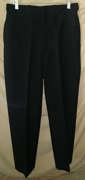 Men's 30R Vintage Black U.S. Naval Dress Suit / Military Uniform