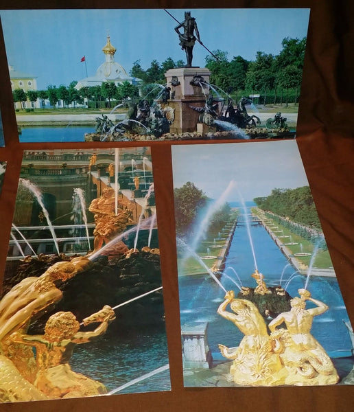 Vintage 1978 St. Petersburg, Russian 21 Piece Postcard Set - NEW