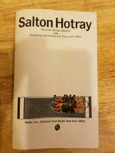 1970's Vintage Paisley Cover SALTON HOTRAY Bread Warmer